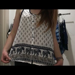 Flowy Elephant Tank